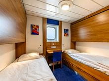 4-berth standard cabin with seaview